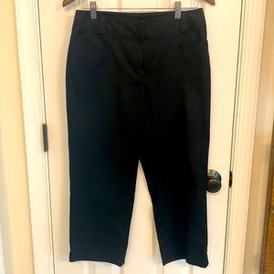 Ankle cropped dress pants